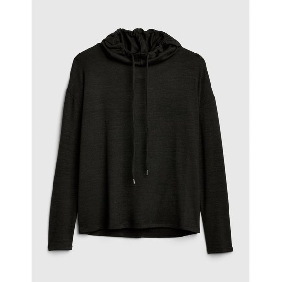 Gap Softspun Hoodie Large Black - Picture 2 of 6